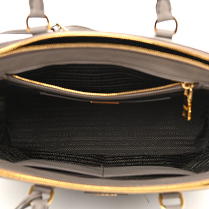 Prada Saffiano Large Galleria Double Zip Tote Argilla 5 of 7