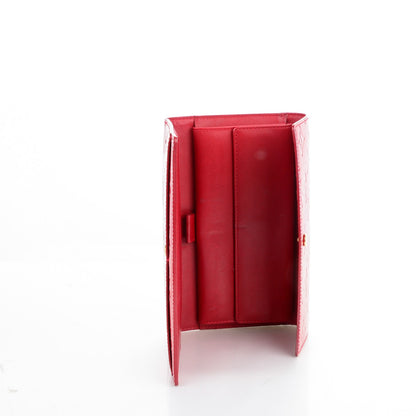 Louis Vuitton Vernis Porte Tresor International Wallet Pomme D'Amour 5 of 11