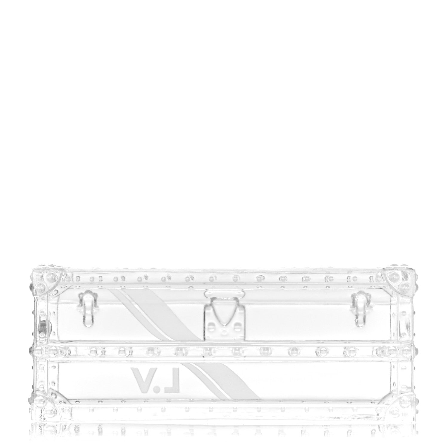 Louis Vuitton Crystal Trunk Paperweight 4 of 7