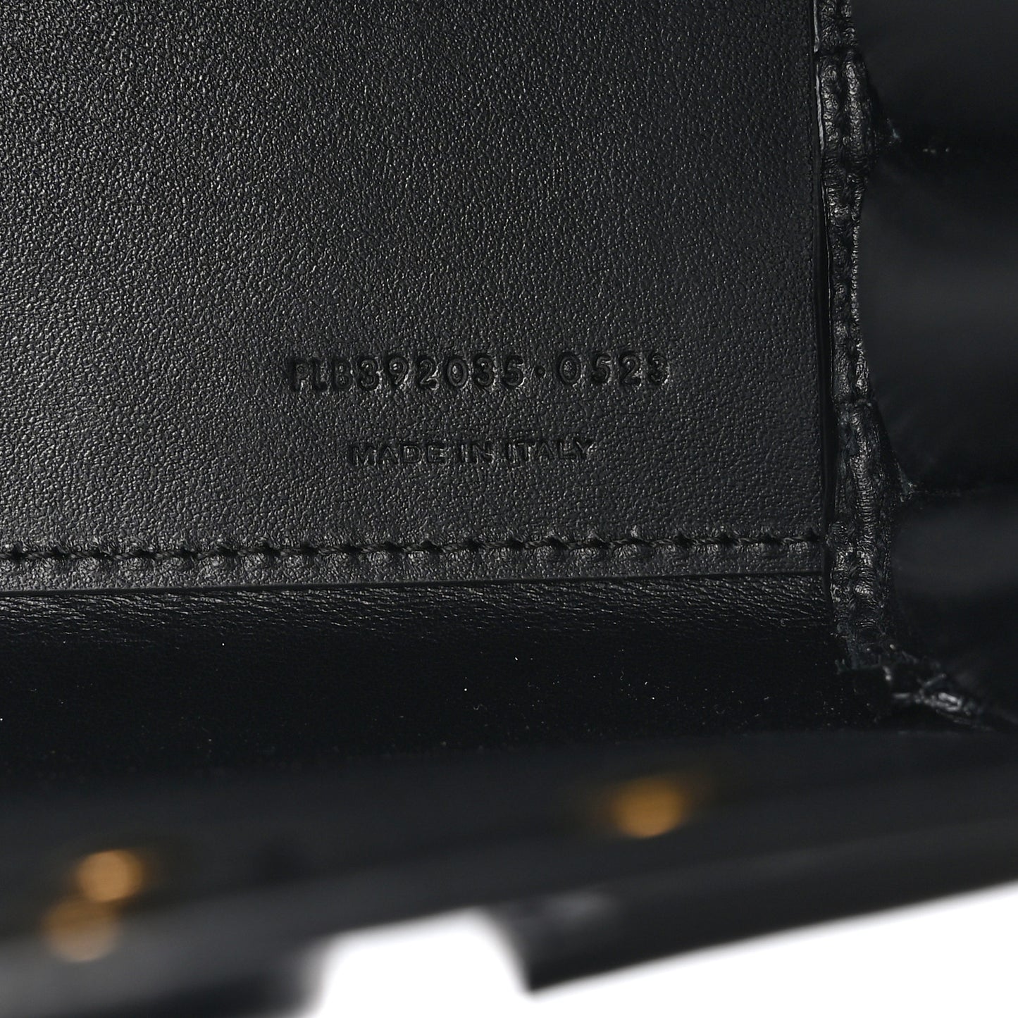 Calfskin Nano Sac De Jour Black
