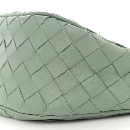 Bottega Veneta Nappa Intrecciato Half Moon Pouch On Strap Sauge 9 of 10