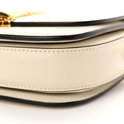 Gucci Azalea Calfskin Mini Sylvie 1969 Flap Messenger Bag Mystic White 10 of 10