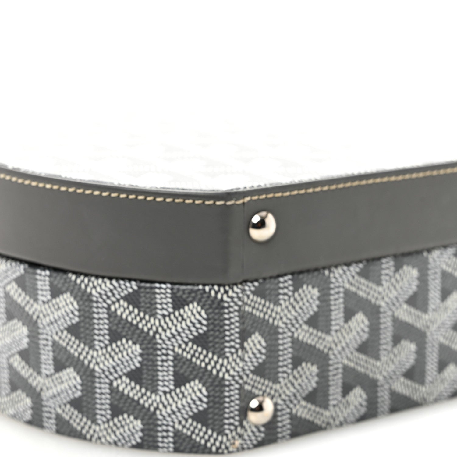 Goyard Goyardine Alto Hatbox Grey 8 of 9