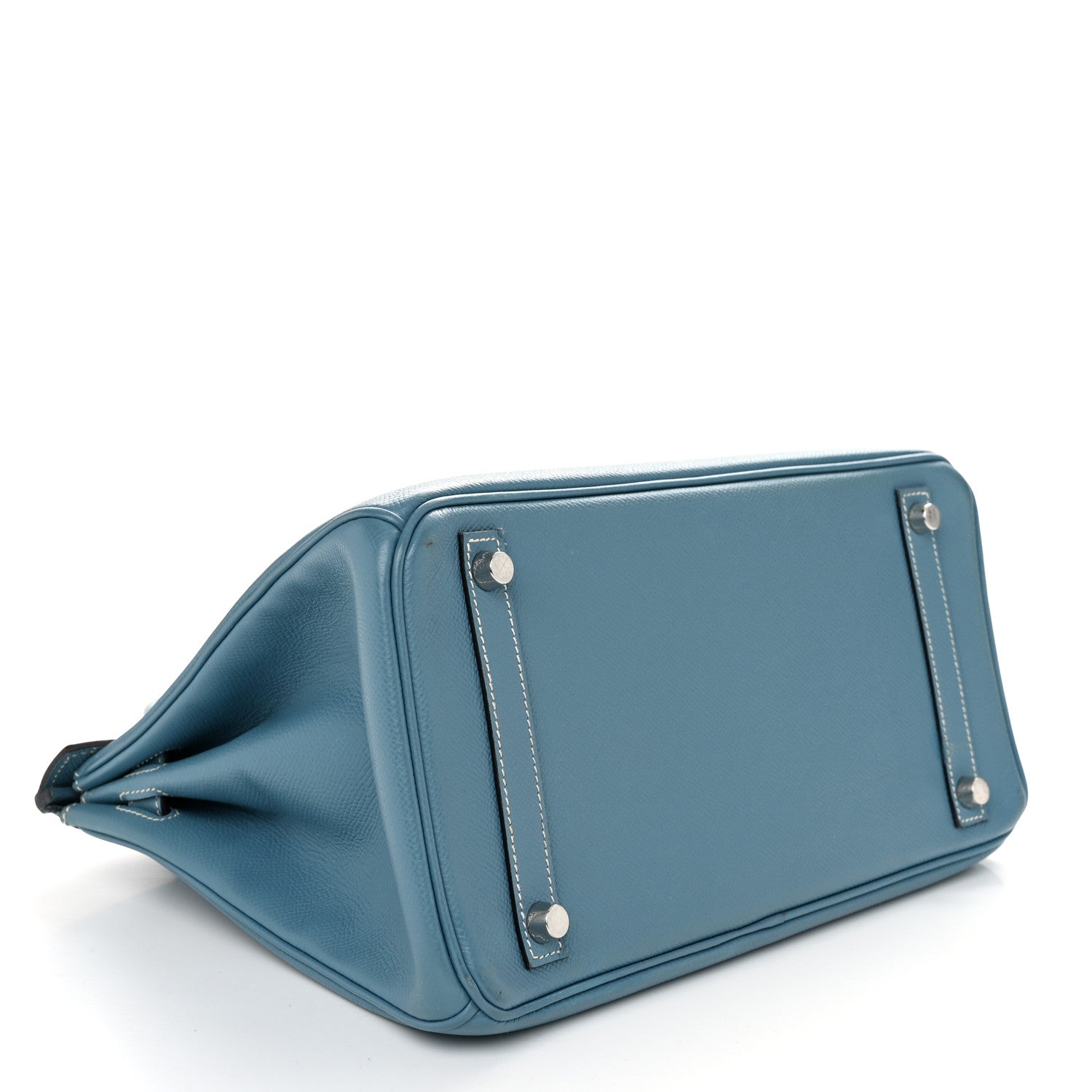 Hermes Epsom Birkin 30 Blue Jean 3 of 13