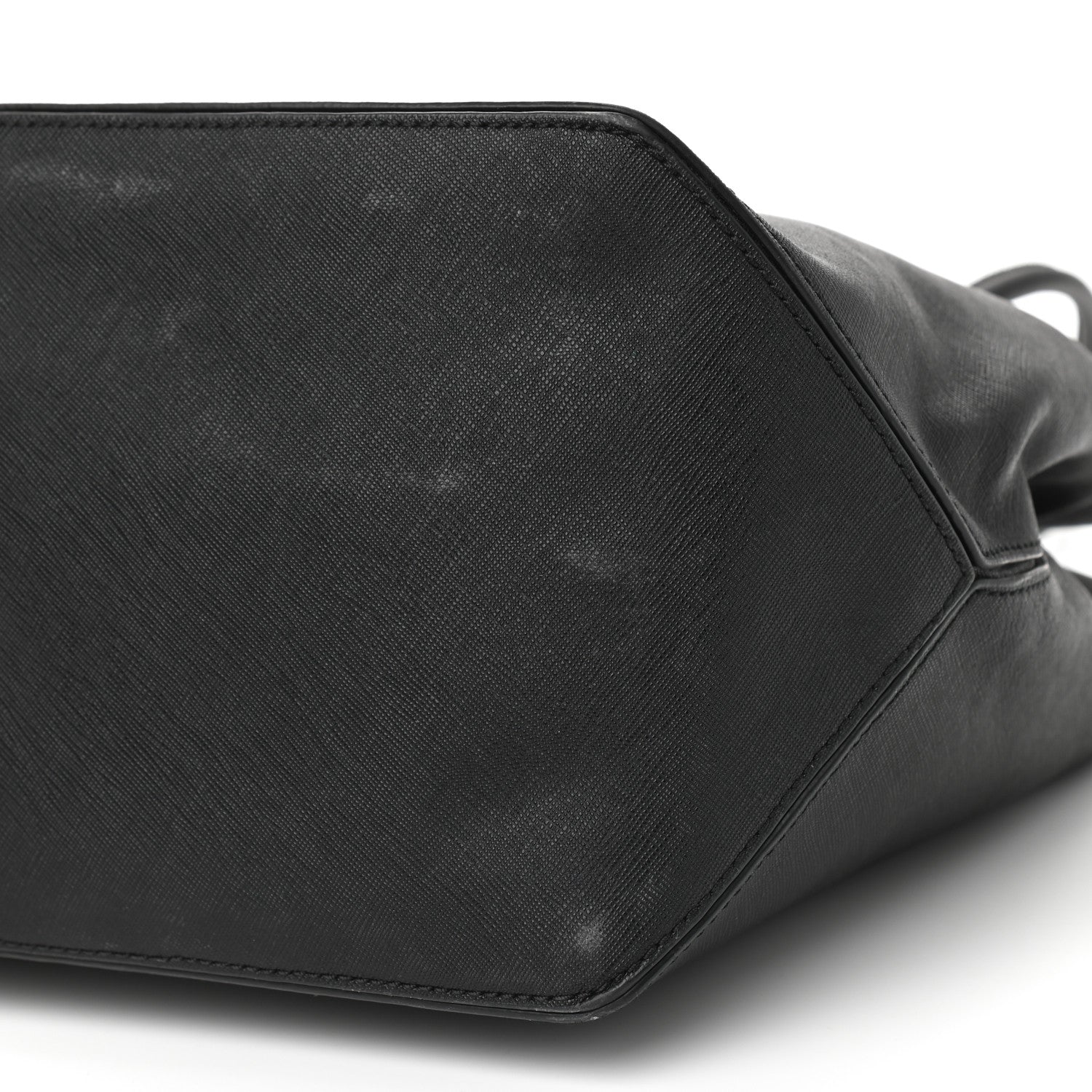 Marc Jacobs Calfskin Embossed Logo East West Shopper Tote Black 9 of 9