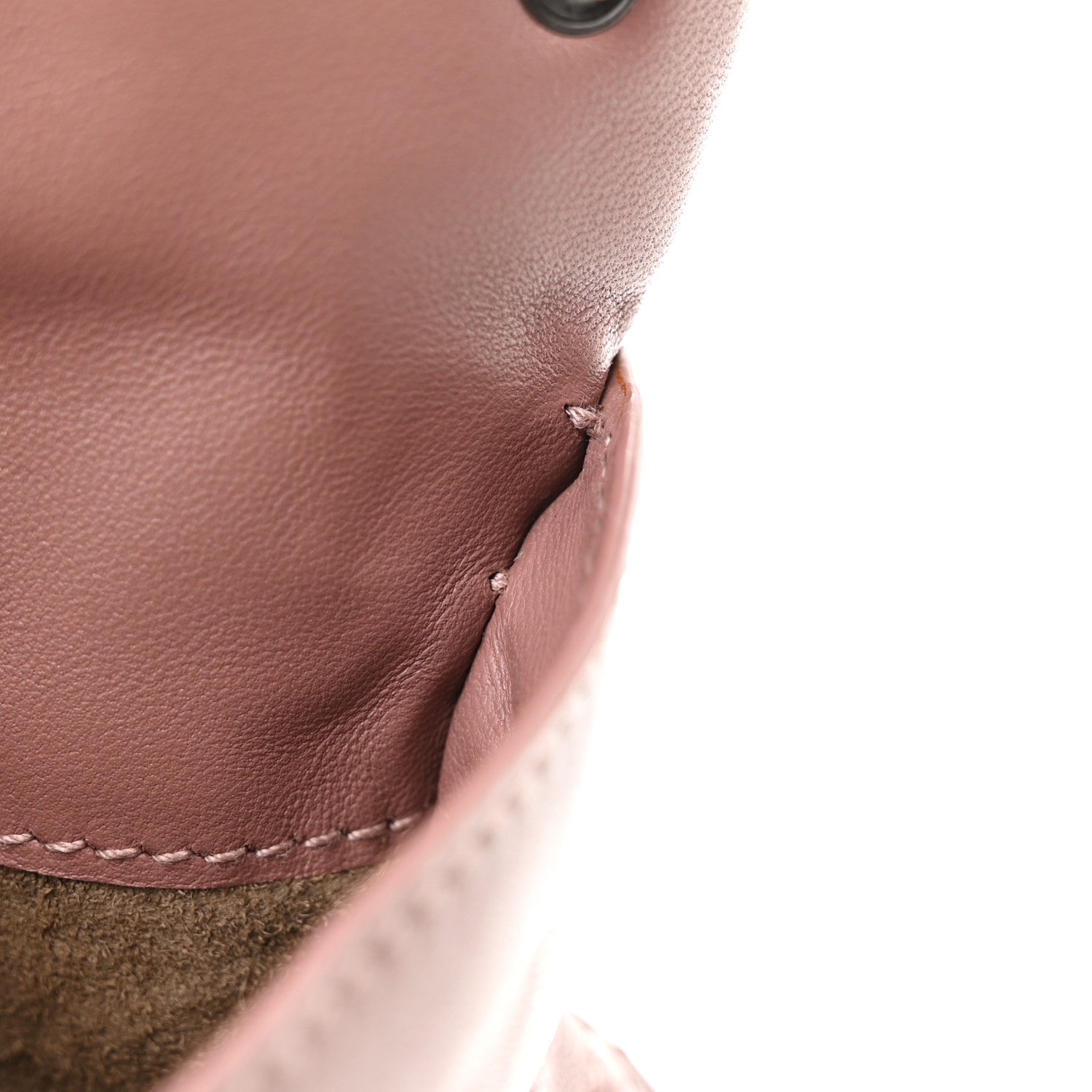 Bottega Veneta Nappa Intrecciato Small Chain Crossbody Dusty Rose 15 of 18