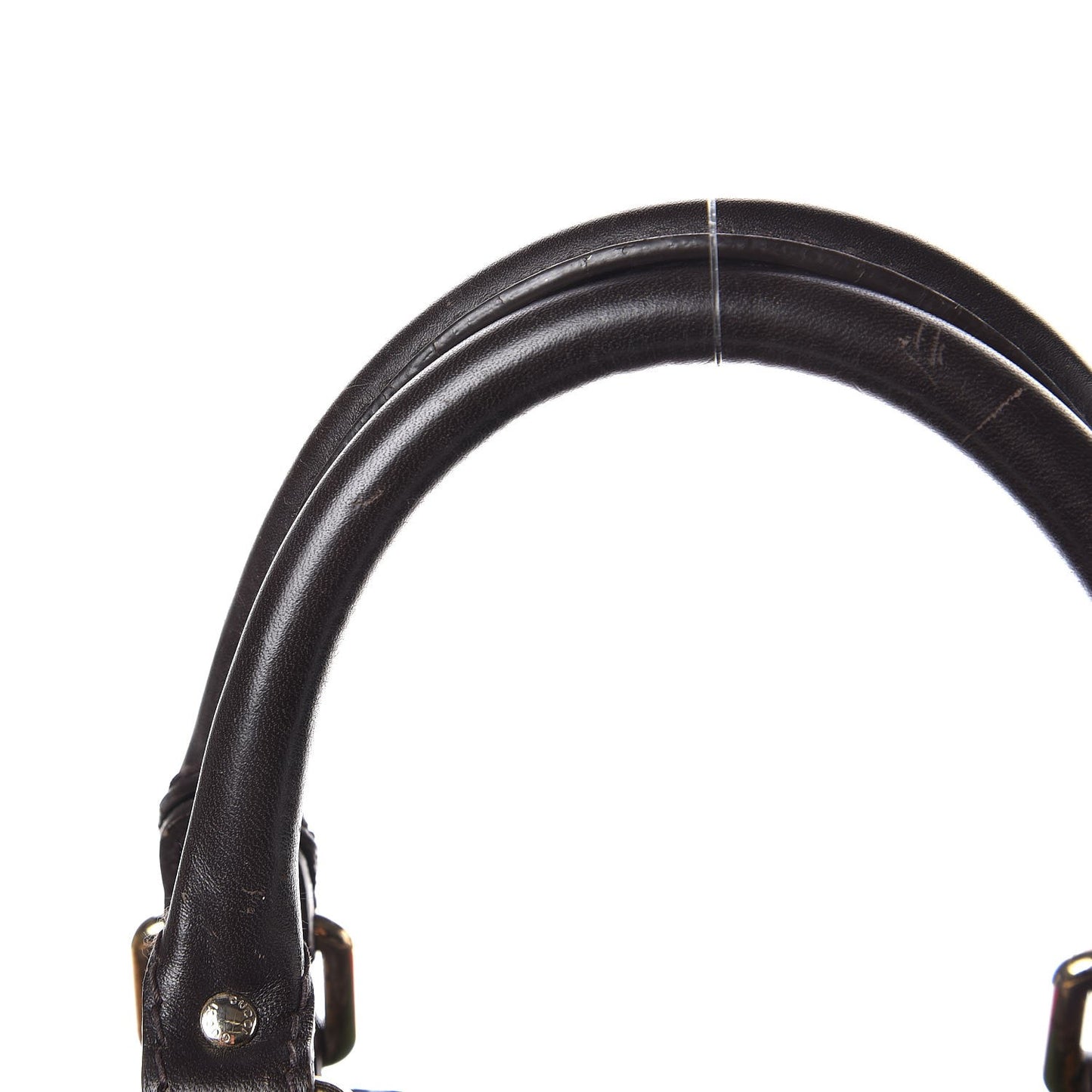 Monogram Vintage Web Medium Boston Dark Brown