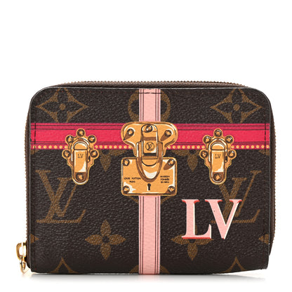 Louis Vuitton Monogram Summer Trunks Zippy Coin Purse 1 of 8