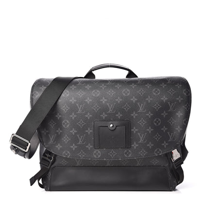 Louis Vuitton Monogram Eclipse Voyager Messenger MM 1 of 10