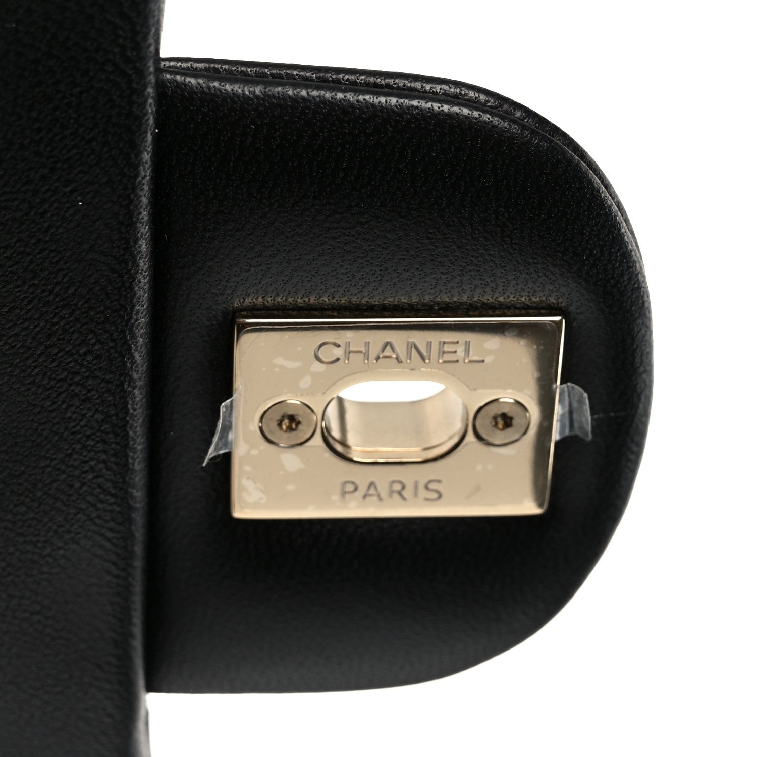 Chanel Lambskin Quilted Mini Square Flap Black 6 of 12