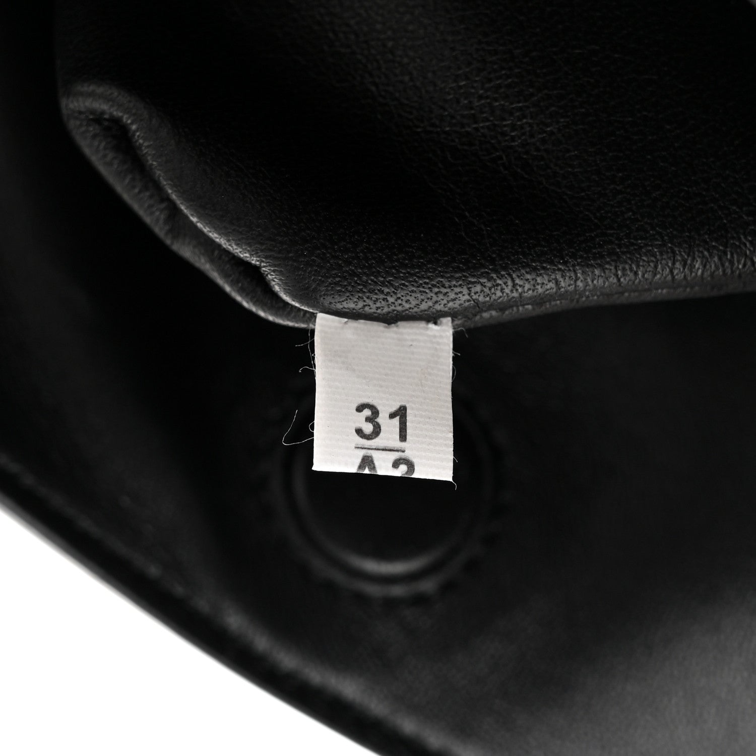 Prada City Calfskin Margit Bag Green Black 8 of 11