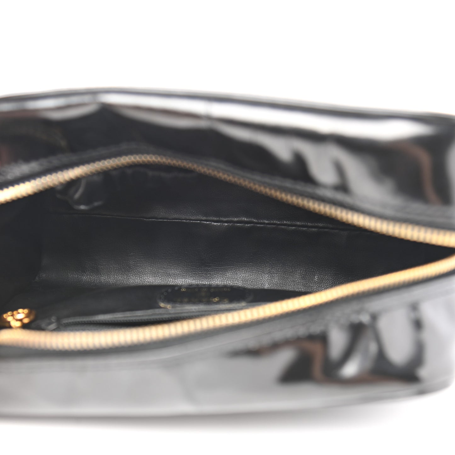 Patent Timeless CC Cosmetic Pouch Black