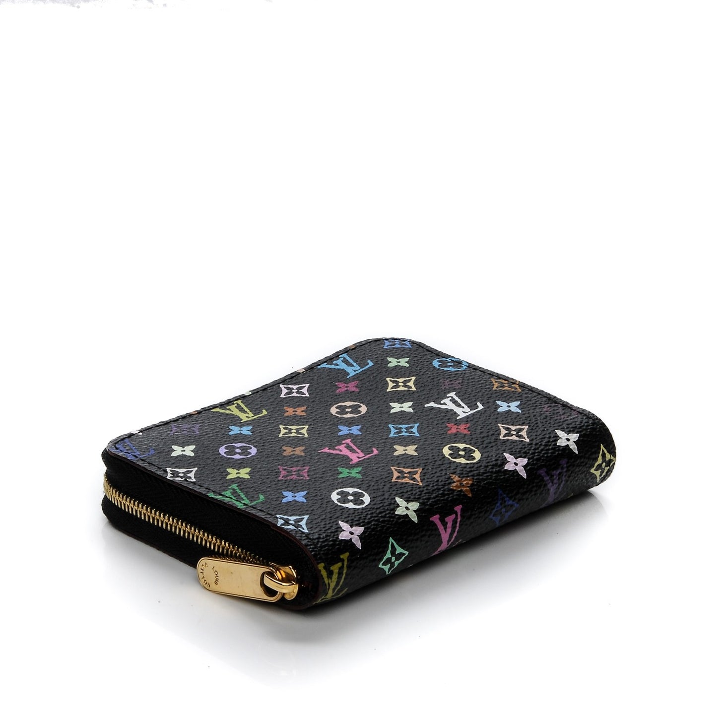 Monogram Multicolor Zippy Coin Purse Black Grenade