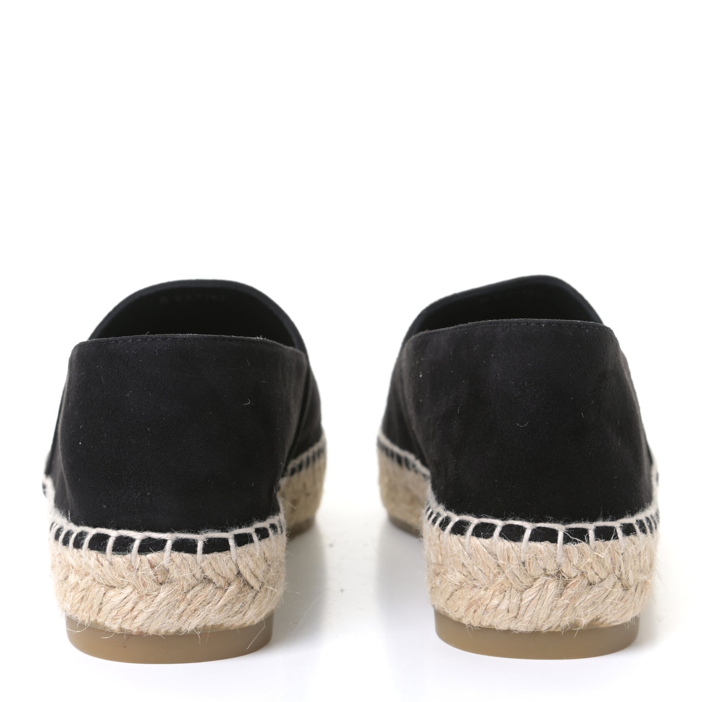 Suede CC Espadrilles 36 Black