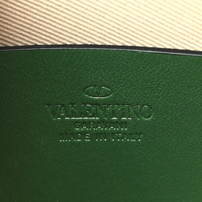 Valentino Garavani Calfskin VLogo Walk Crossbody Green 6 of 8