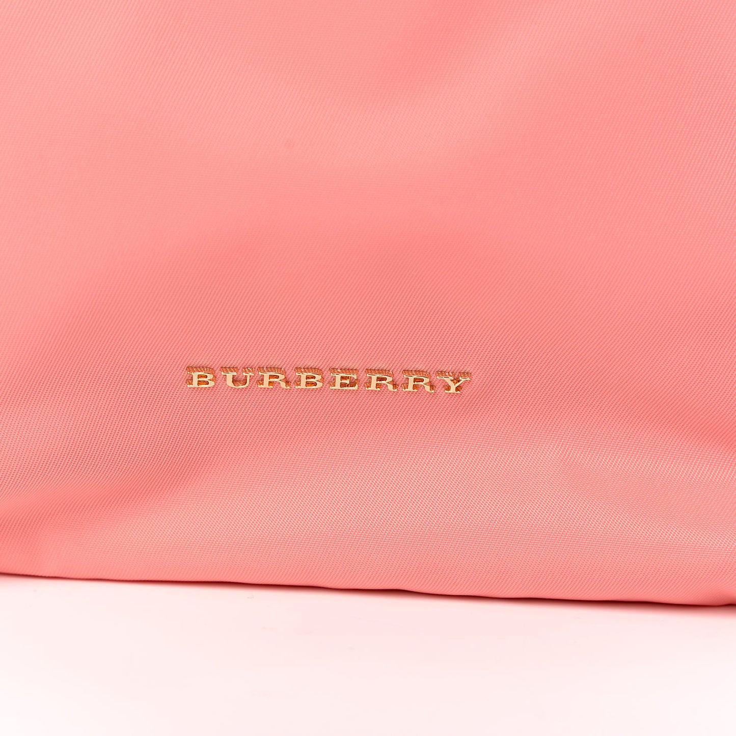 Nylon Medium Rucksack Backpack Bright Coral Pink