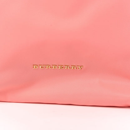 Burberry Nylon Medium Rucksack Backpack Bright Coral Pink 10 of 12