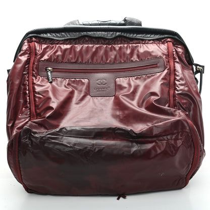 Chanel Nylon Quilted Coco Cocoon Trolley Black 9 of 11
