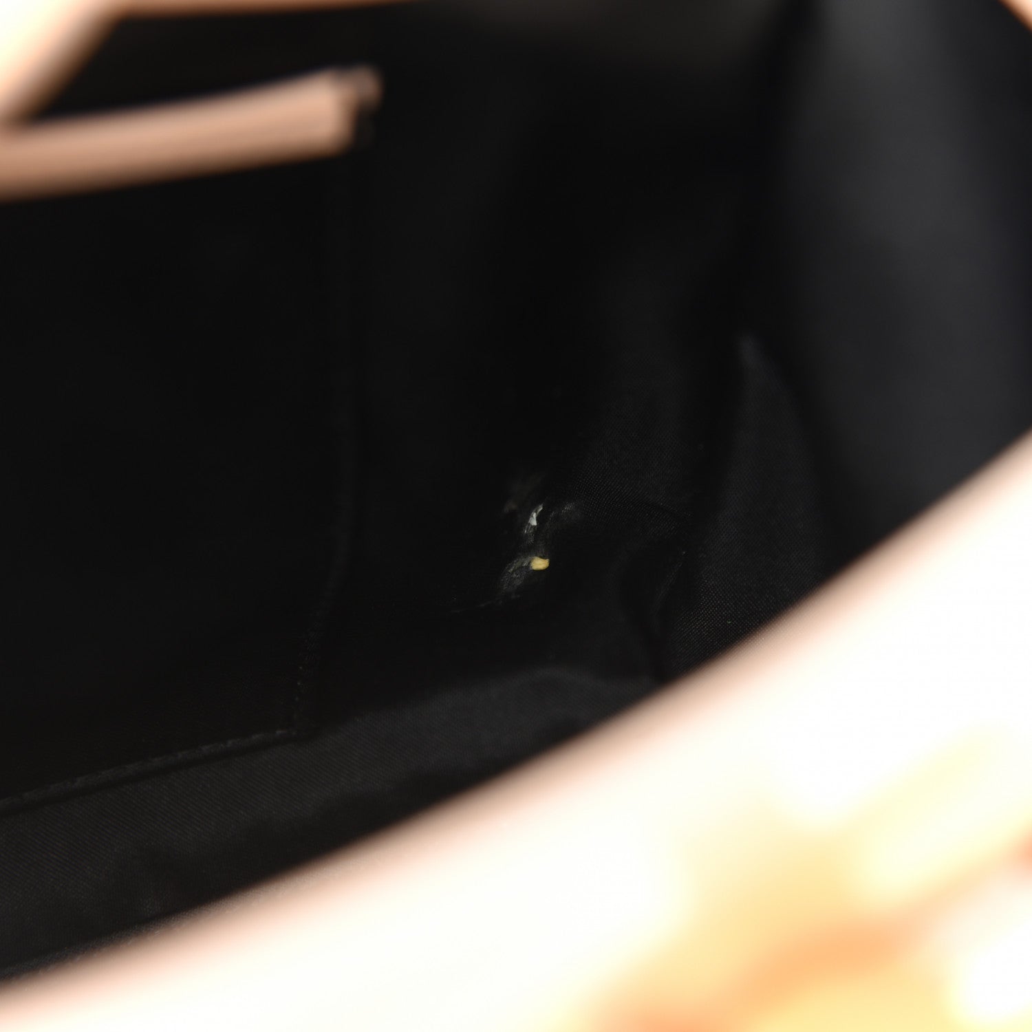 Versace Patent Small Signature Bag Beige 12 of 12