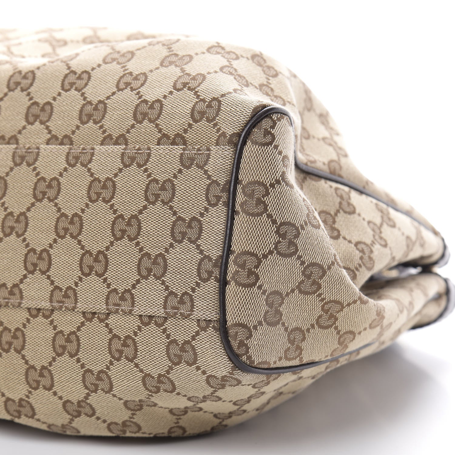 Gucci Monogram Medium Sukey Tote Dark Brown 10 of 12