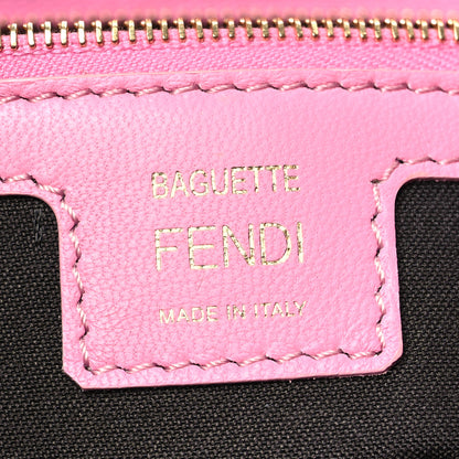 Fendi Nappa FF 1974 Embossed Baguette Lollypop 6 of 9