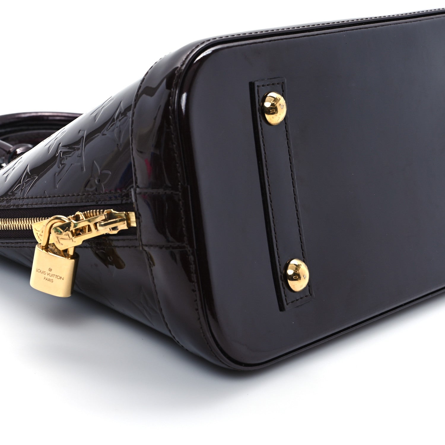Louis Vuitton Vernis Alma PM  Amarante 8 of 11