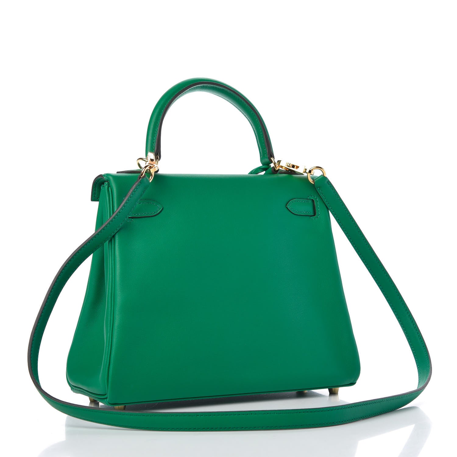 Hermes Swift Kelly Retourne 25 Vert Vertigo 3 of 12
