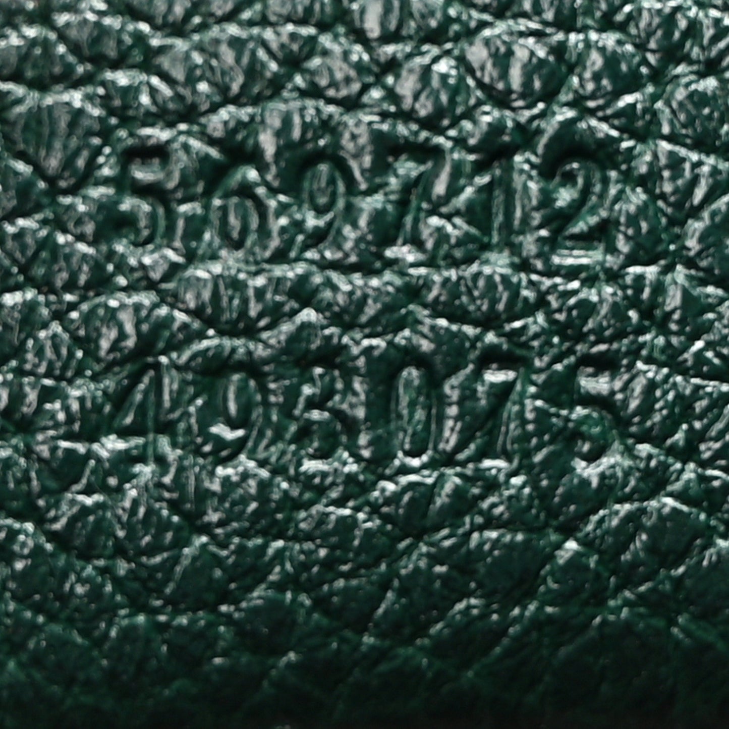 Grainy Calfskin Small Zumi Top Handle Bag Vintage Green