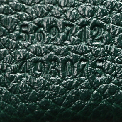 Gucci Grainy Calfskin Small Zumi Top Handle Bag Vintage Green 7 of 10