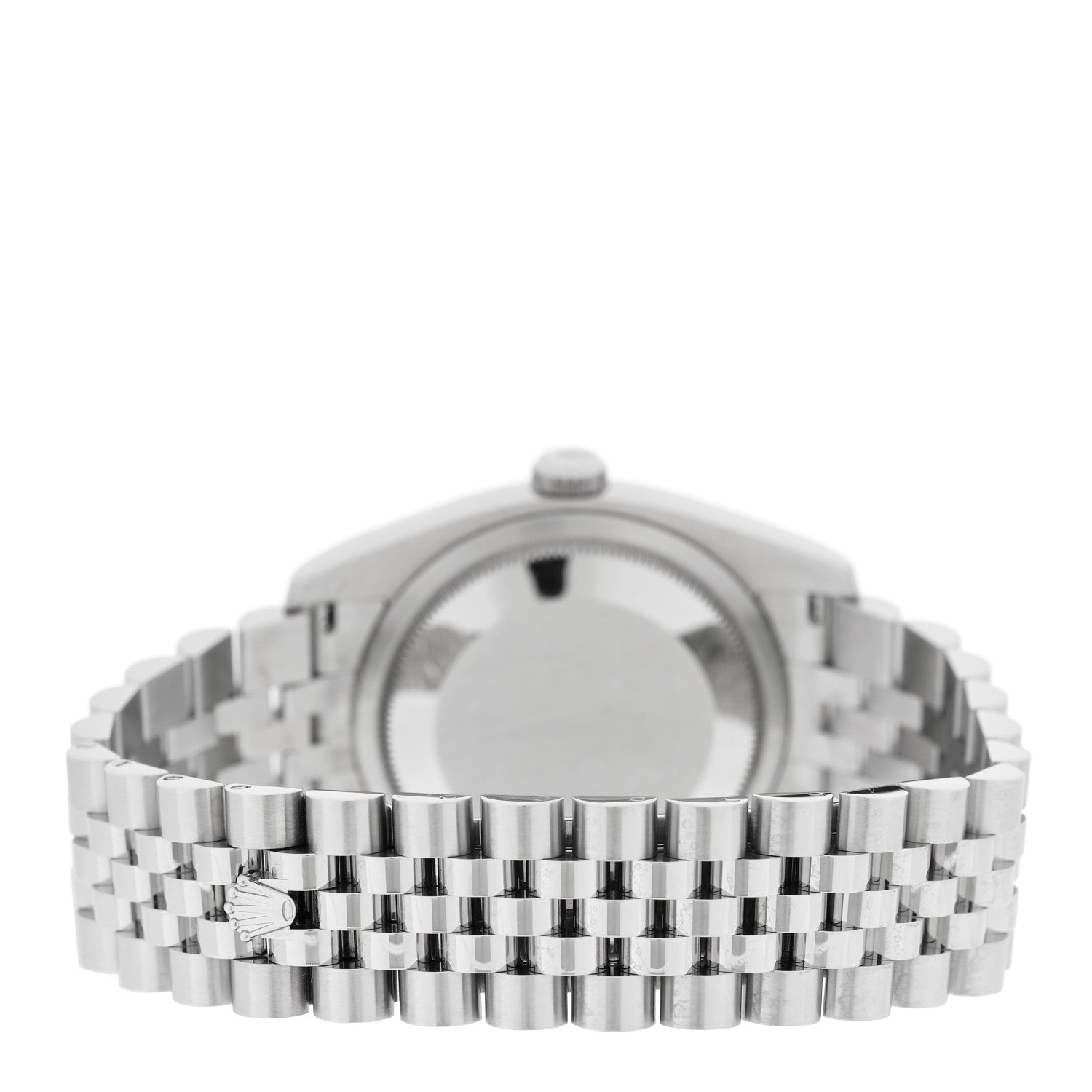 Rolex Stainless Steel 18K White Gold Diamond 36mm Oyster Perpetual Datejust Watch Silver 116234 3 of 5