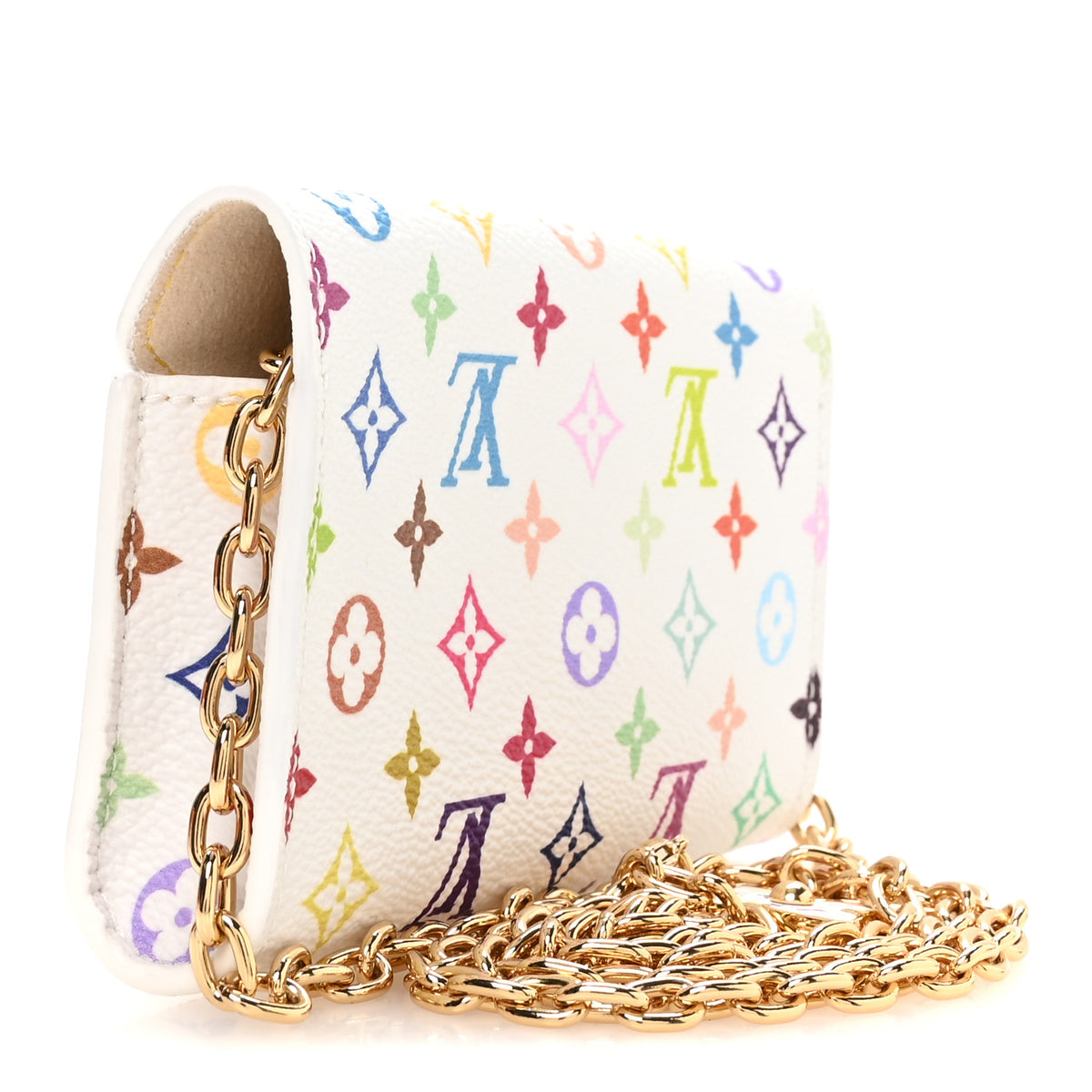 Louis Vuitton LV X TM Monogram Multicolor Pouch Metis Belt White 2 of 10