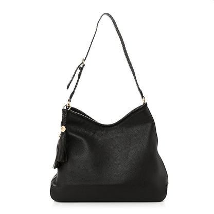 Gucci Pebbled Calfskin Medium Marrakech Hobo Dark Brown 1 of 10