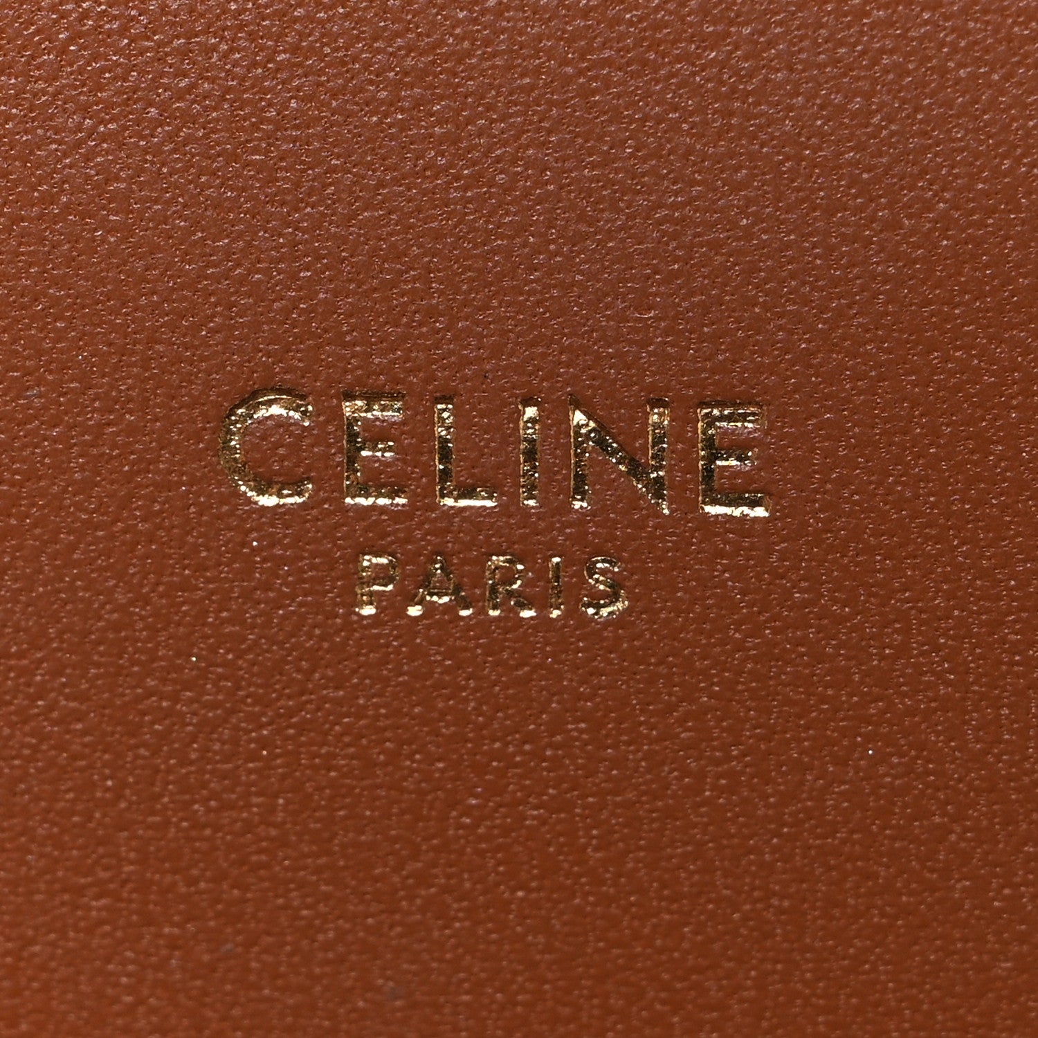Celine Calfskin Triomphe Canvas Teen Triomphe Bag Tan 6 of 12