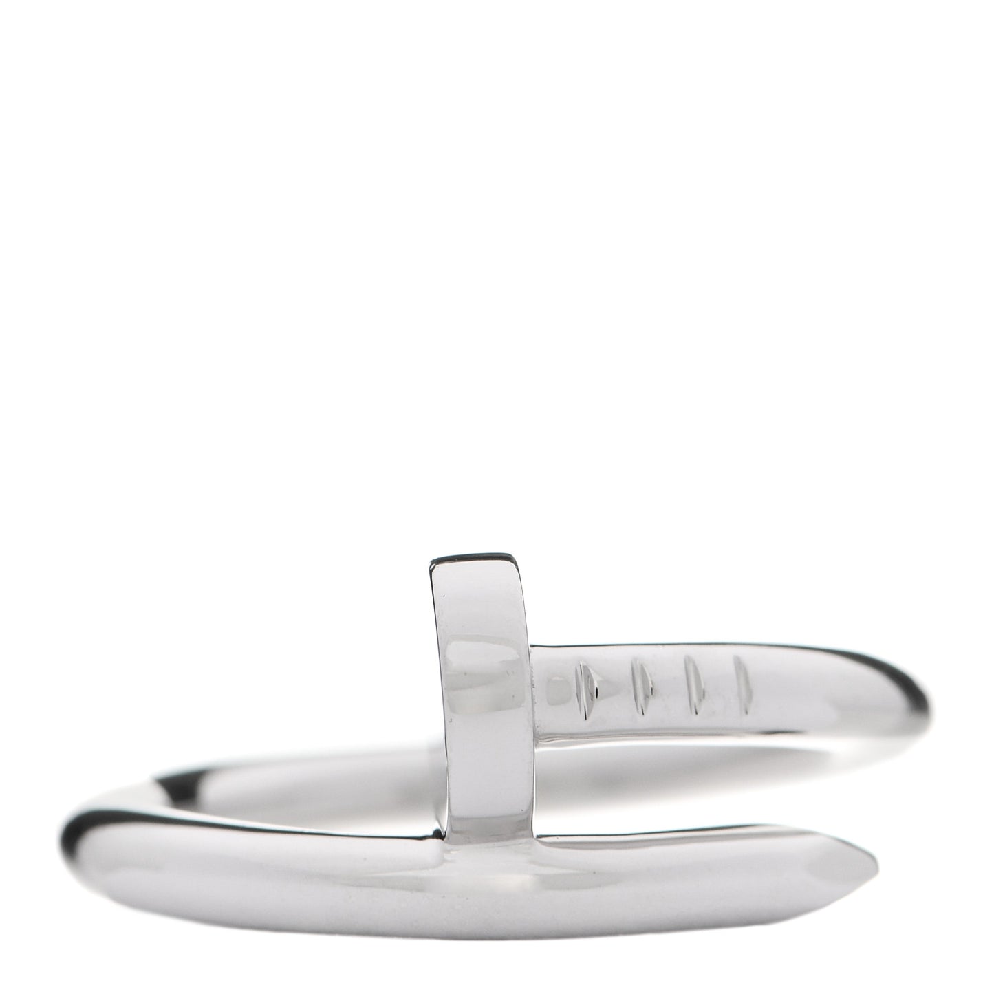 18K White Gold Juste Un Clou Ring 57 8