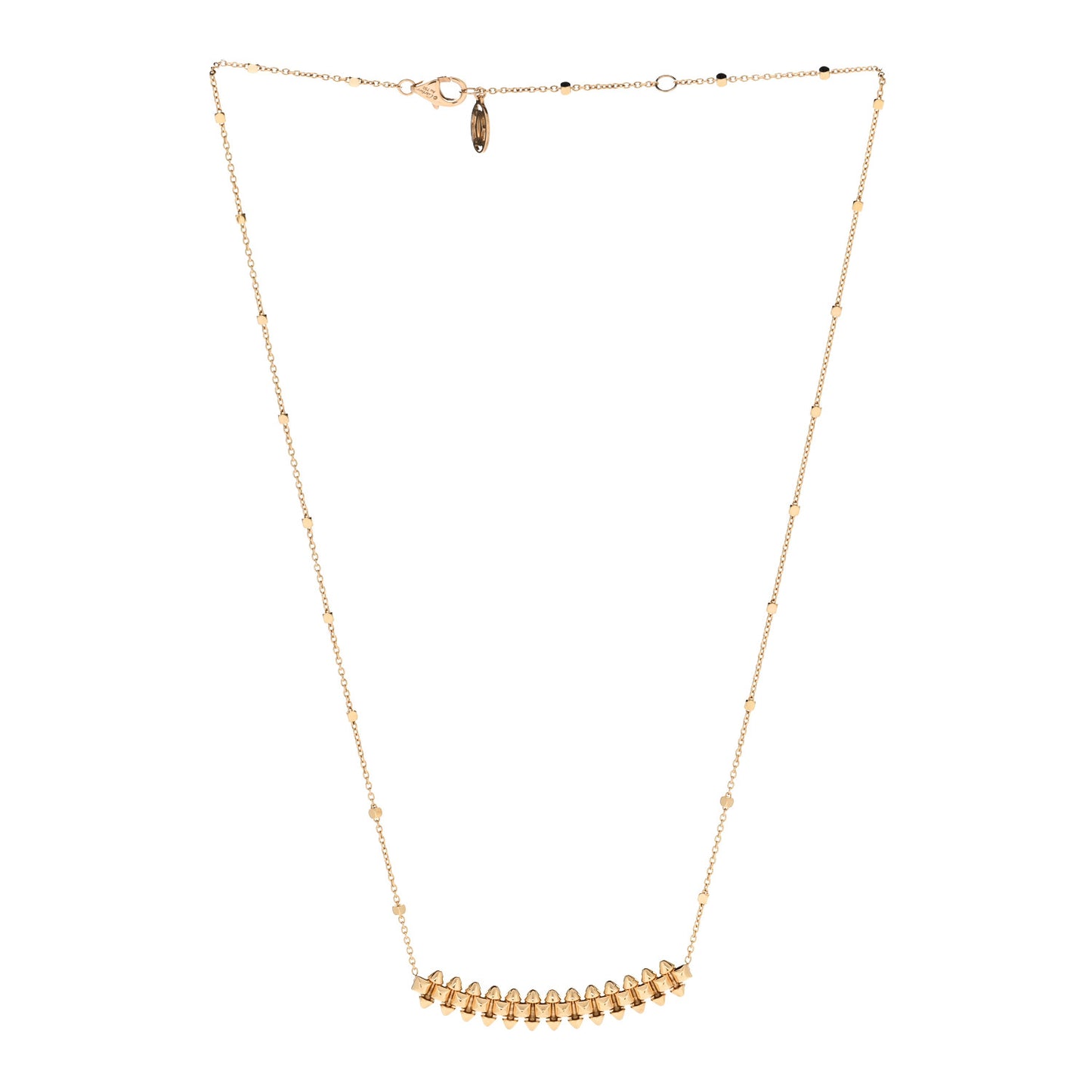 18K Pink Gold Small Clash de Cartier Necklace