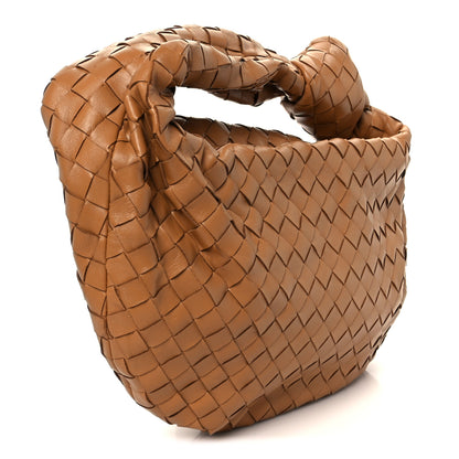 Bottega Veneta Nappa Intrecciato Teen Jodie Hobo Caramel 3 of 11
