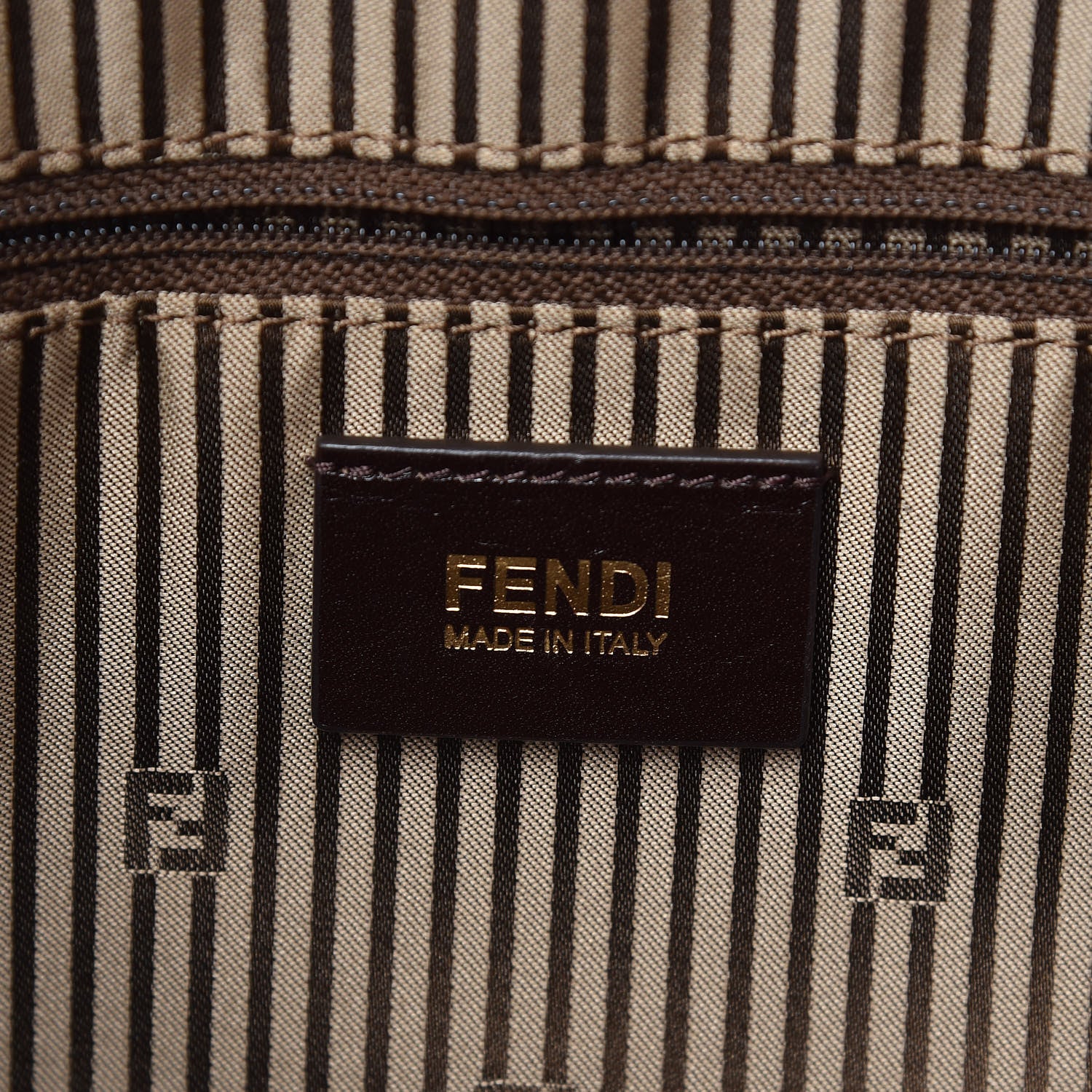 Fendi Vitello Elite Chameleon Shopper Tote Fragola 9 of 16