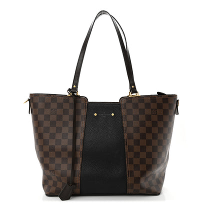 Louis Vuitton LOUIS VUITTON Damier Ebene Jersey Black 1 of 16