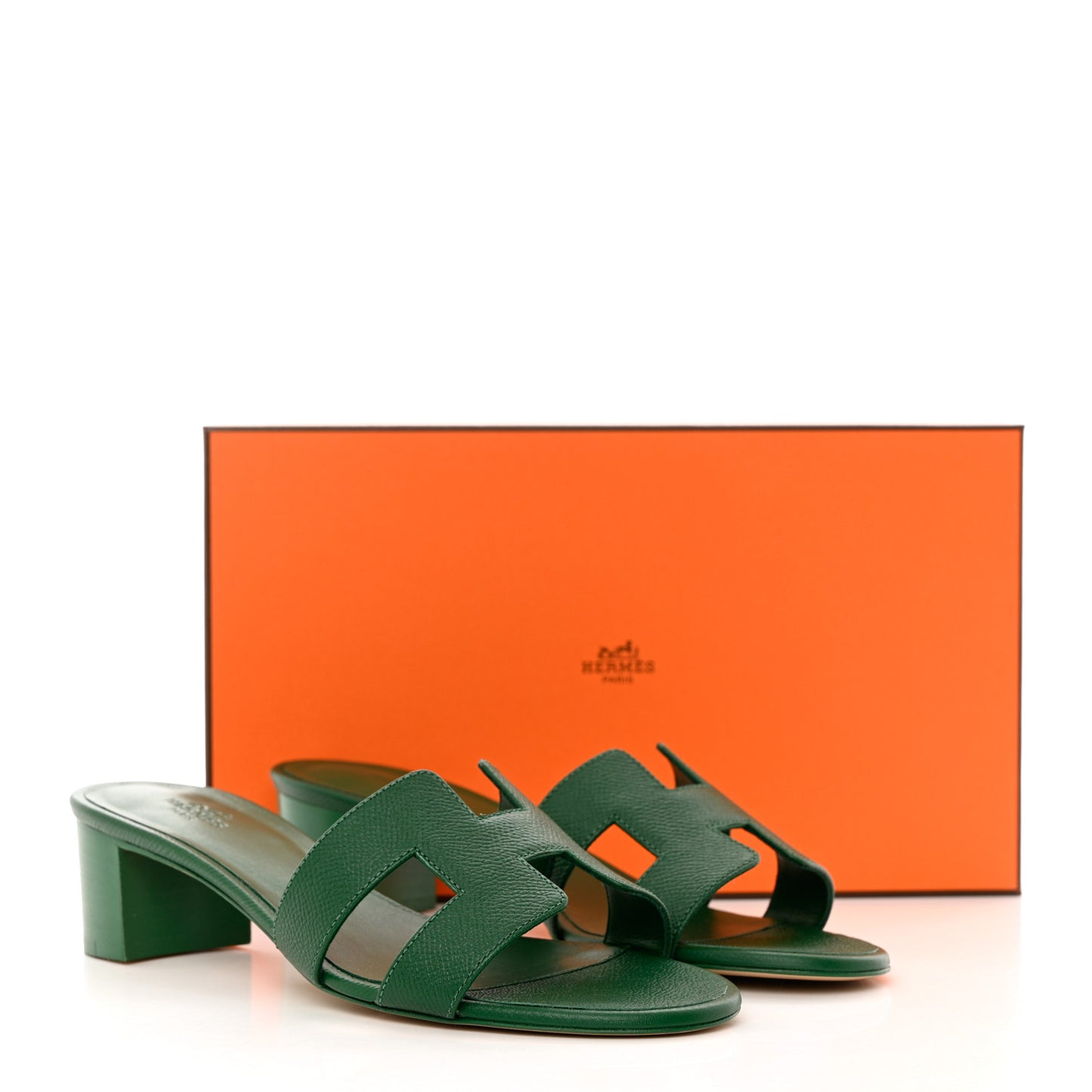 Epsom Oasis Sandals 38 Vert Cactus