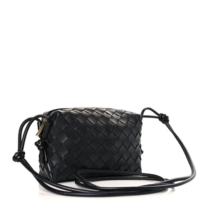 Bottega Veneta Nappa Intrecciato Mini Loop Camera Bag Black 3 of 8