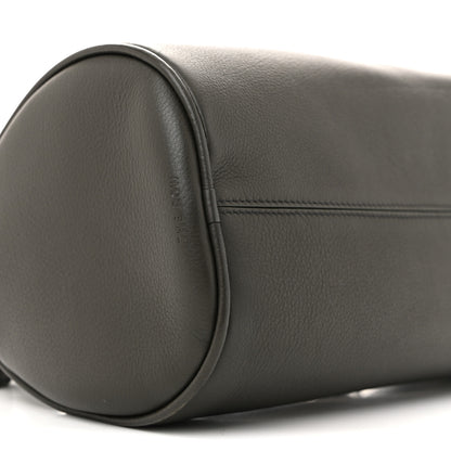 The Row Grained Saddle Calfskin Edith Bag Elephant 8 of 9
