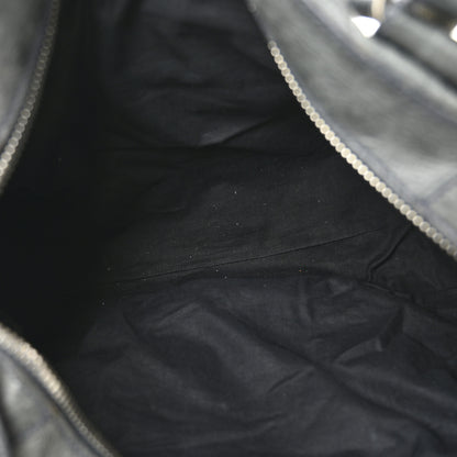 Balenciaga Agneau Giant 21 Silver Hardware Work Anthracite 6 of 13