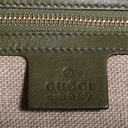 Gucci Natural Straw Leather Positano Tote 5 of 7