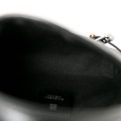 Givenchy Tumbled Calfskin Nano Voyou Bag Black 5 of 10