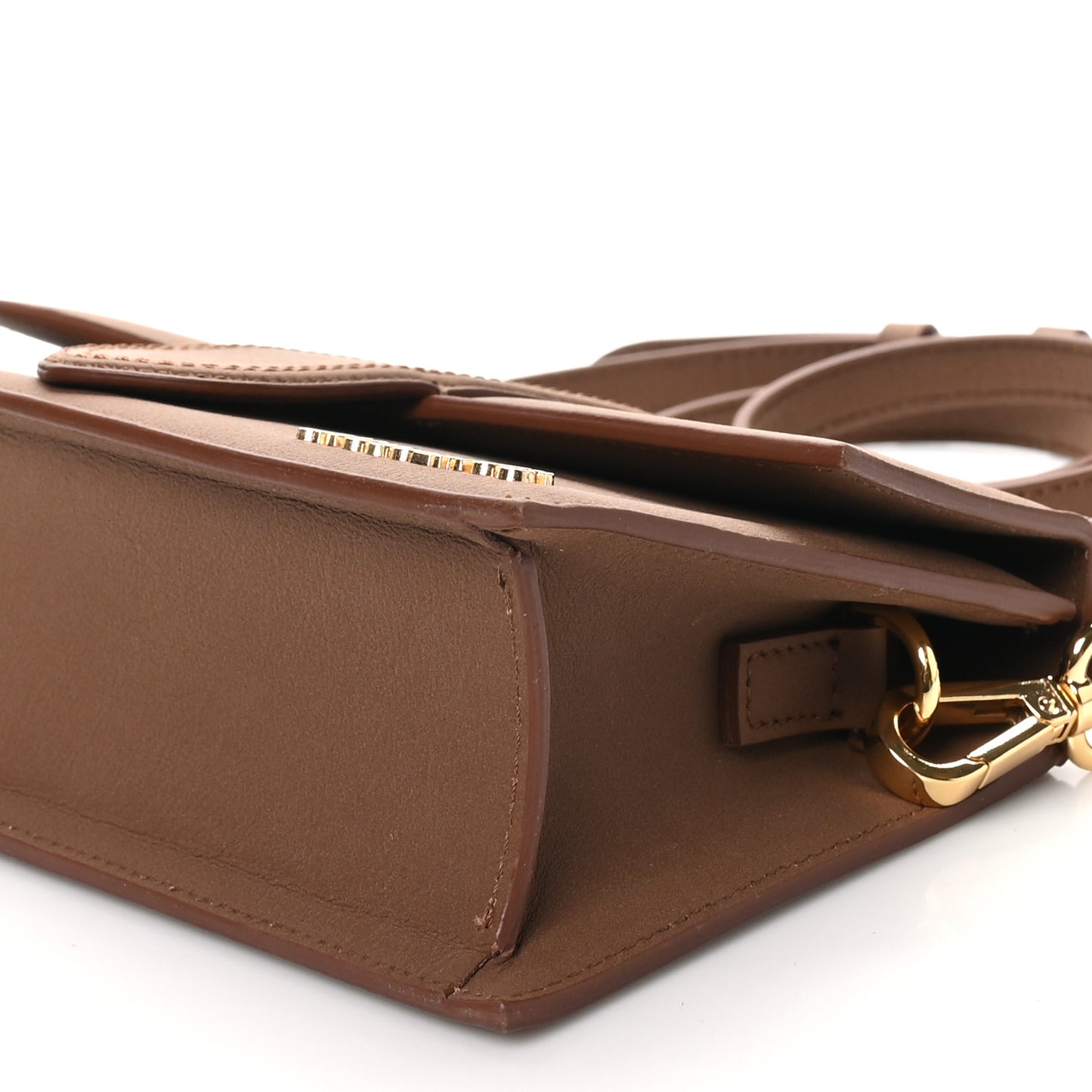 Rubberized Calfskin Le Grand Bambino Brown