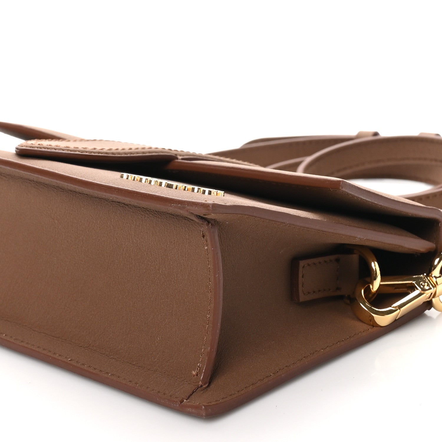 Jacquemus Rubberized Calfskin Le Grand Bambino Brown 9 of 9