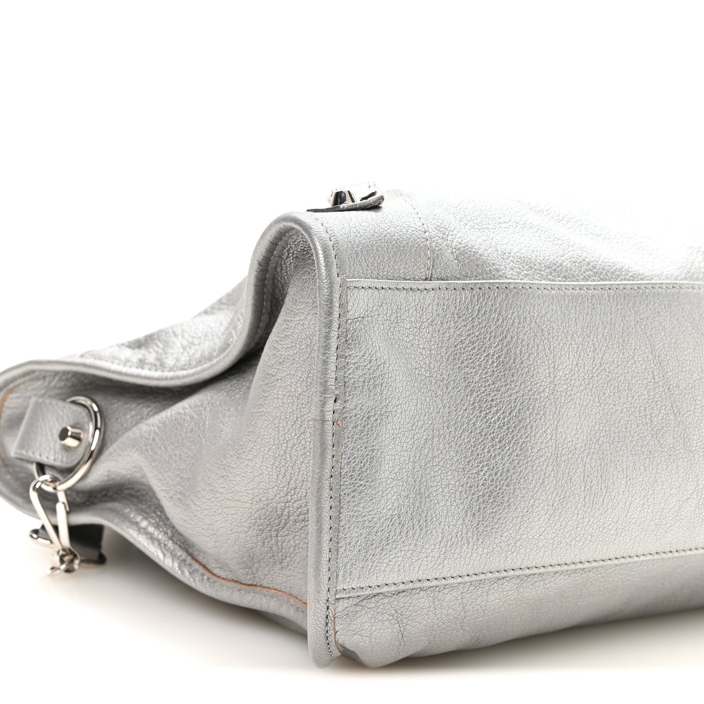 Chevre Classic Silver Hardware City Silver