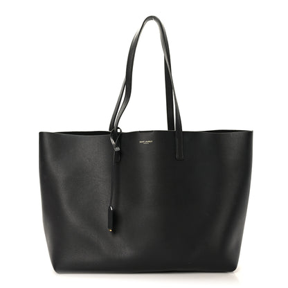 Saint Laurent Calfskin Large Shopping Tote Black 1 of 11