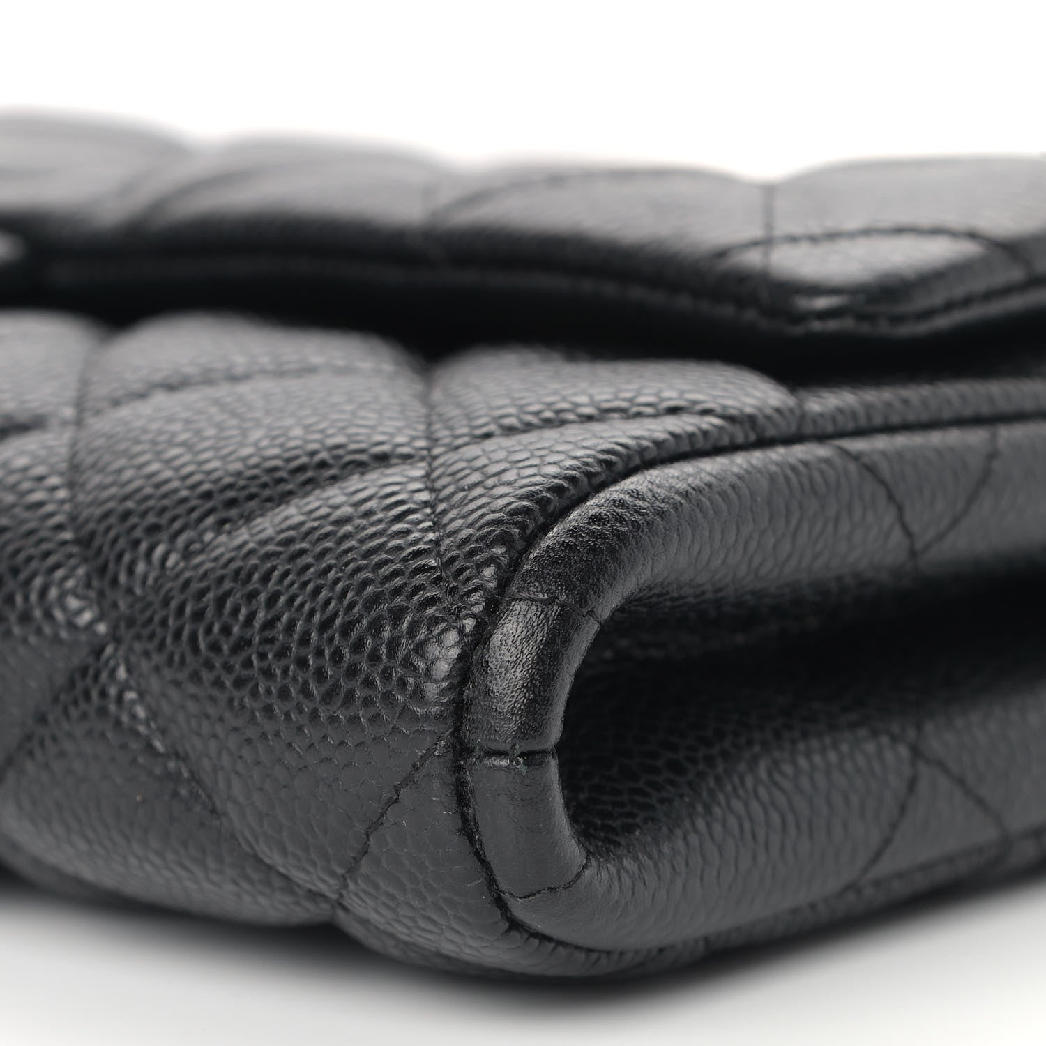 Chanel Caviar Quilted Clutch With Chain Flap Black 16 of 19