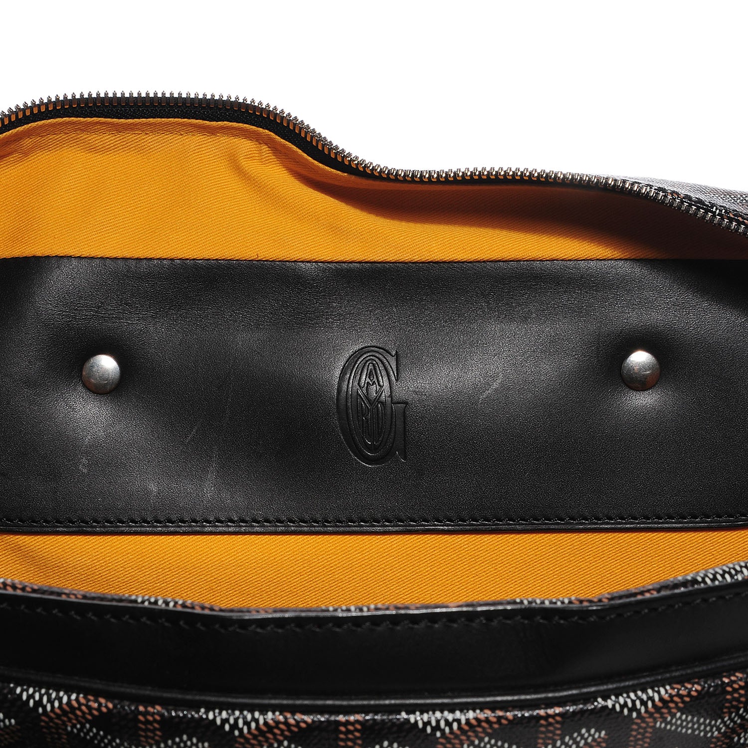 Goyard Goyardine Diplomat 24 Hour Briefcase Black 8 of 9